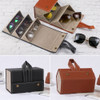 Leather Multiple Glasses Storage Case