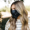 Shadow Floral Face Mask