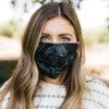 Shadow Floral Face Mask