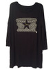 Black Women's "Dream" Graphic Long Tunic
