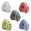 Heart-Shaped Foam Memory Pillow Contour Leg Pillow