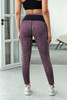 Leopard Print Wide Waistband Active Leggings