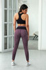 Leopard Print Wide Waistband Active Leggings