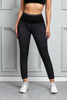 Leopard Print Wide Waistband Active Leggings