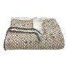 Camel Weave Alpaca Throw