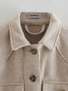 Vintage Women Elegant Woolen Long Jackets With Sashes