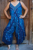 Blue Peacock Boho Hippie Jumpsuit Rompers