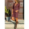 Mini Dresses Women Sexy O-neck Knit Sheath Dress Button Short-Sleeve