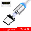 Udyr 2m Magnetic Micro USB Cable For iPhone Samsung Android Mobile Phone Fast Charging USB Type C Cable Magnet Charger Wire Cord