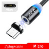 Udyr 2m Magnetic Micro USB Cable For iPhone Samsung Android Mobile Phone Fast Charging USB Type C Cable Magnet Charger Wire Cord