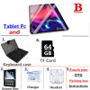 2020 New design 10.1 inch Tablet Android 9.0 8 Core 6GB RAM + 128GB ROM Dual Camera 8MP SIM Tablet PC Wifi GPS 4G Lte phone
