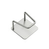 Kitchen 304 Stainless Steel Sponges Holder Self Adhesive Sink Sponges Drain Drying Rack Kitchen Sink Accessories Organizer