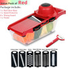 Vegetable Cutter Grater Slicer Carrot Potato Peeler Cheese Onion Steel Blade Mandoline  Kitchen Accessories Fruit Tools