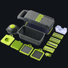 Vegetable Cutter Grater Slicer Carrot Potato Peeler Cheese Onion Steel Blade Mandoline  Kitchen Accessories Fruit Tools