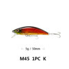 Crankbaits Crankbait Fishing Lures Fishing Lure Artificial Fishing Lure River Minnow Se Uelos De Pesca Minnow Hard Bait Wobbler