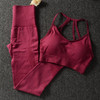 Gym 2 Piece Set Workout Clothes for Women Sports Bra and Leggings Set Sports Wear for Women Gym Clothing Athletic Yoga Set