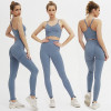2 Piece Set Women Yoga Set Sport Wear Women Set Workout Clothes Gym Clothing Fithess Sport Suit Women Sports Bra Yoga Pants