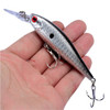 1pcs Classic Minnow Fishing Lure Hard Artificial Bait Bionic 3D Eyes 10cm 9.4g Fishing Wobblers Crankbait Plastic Fish Tackle