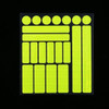 Bike Reflective Stickers Motorcycle Bicycle Reflector Cycling Warning Reflector Film Decal Tape Bicycle Sticker Bike Accessories