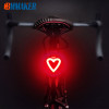 Bicycle Light USB Rechargable Bike Light Led Lamp Flashlight Tail Rear Cycling Lights for MTB Seatpost Bicycle Accessories