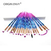 ORIGIN ENVY 20pcs Diamond Makeup Brush Set Eye Brush Beauty Tools Fan Powder Eyeshadow Contour Beauty Cosmetic For Make Up Tool