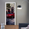 Door Sticker Self Adhesive Renew Cool Car Printed Wall Artwork PVC Waterproof Wallpaper Pictures