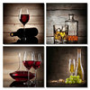 4 Piece Canvas Art Coffee Kitchen Modern Abstract Painting Wall Pictures Living Room Decoration Pictures