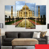 4 Piece Modern Home Decor Canvas Painting Taj Mahal Building Pictures Decorative Paintings Wall Art Printed