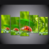 HD Printed Funny Ladybugs Painting Canvas Print Room Decor Print Poster Picture
