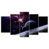 HD Printed Planets Stars Galaxies Painting Picture For Living Room Canvas Print Poster
