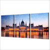 Modern Canvas Pictures HD Printed Wall Art 3 Pieces Water European Style Palace Landscape Paintings