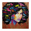 Poster Wall Art Abstract Modern African Women Portrait Canvas Oil Painting On Canvas Graffiti Street