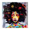 Poster Wall Art Abstract Modern African Women Portrait Canvas Oil Painting On Canvas Graffiti Street