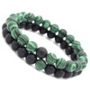 Lava Rock & Natural Stone Agate Bracelet