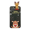 Cute 3D Cartoon Christmas Santa Reindeer Tree Phone Case For iPhone