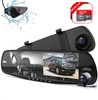 4K Mirror Dash Cam 9" Touch Screen Front And Rear Dual Dash Camera