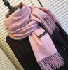 Winter Solid Color Cashmere Women Long 175cm Scarves Scarf