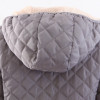 Winter Long Sleeve Stand Collar Women Loose Parkas Jackets Coat