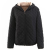 Winter Long Sleeve Stand Collar Women Loose Parkas Jackets Coat