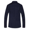 Men Long Sleeved Printed Turn-down Collar Slim Fit Formal Shirt