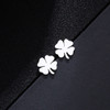 Clover Shape Stainless Steel Women Jewelry Sets Necklace/Earrings/Bracelets
