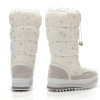Winter Warm Nylon Round Toe Zipper Women Snow Knee-Length Boots Shoes