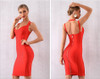 Summer Bodycon Bandage Halter Spaghetti Strap Club Dress