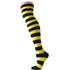 Warm Striped Thigh High Stockings Over Knee Socks Warm Striped Thigh High Stockings Over Knee Socks