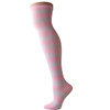 Warm Striped Thigh High Stockings Over Knee Socks Warm Striped Thigh High Stockings Over Knee Socks