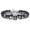 Tiger Eye Stone Men's Beaded Bracelet