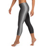 Black White Mermaid leggings, Capris and Shorts
