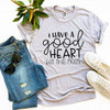 I Have a Good Heart But This Mouth T-shirt