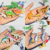 10pcs/lot Batch Mini Dinosaur Model