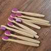 10 Eco Friendly Bamboo Kids Toothbrushes - Soft Bristle